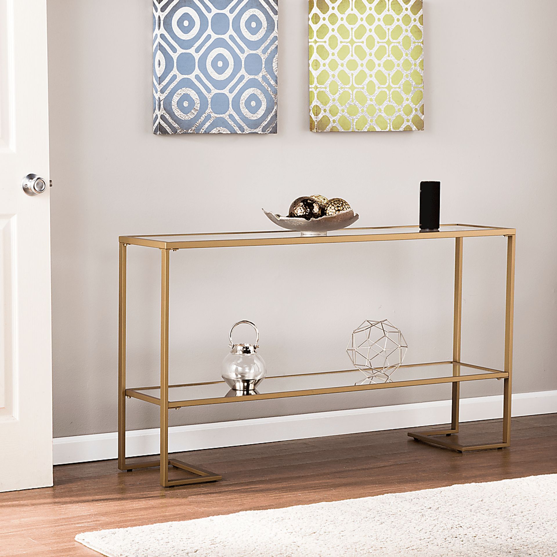 Hasse Gold Console Table - Image 4