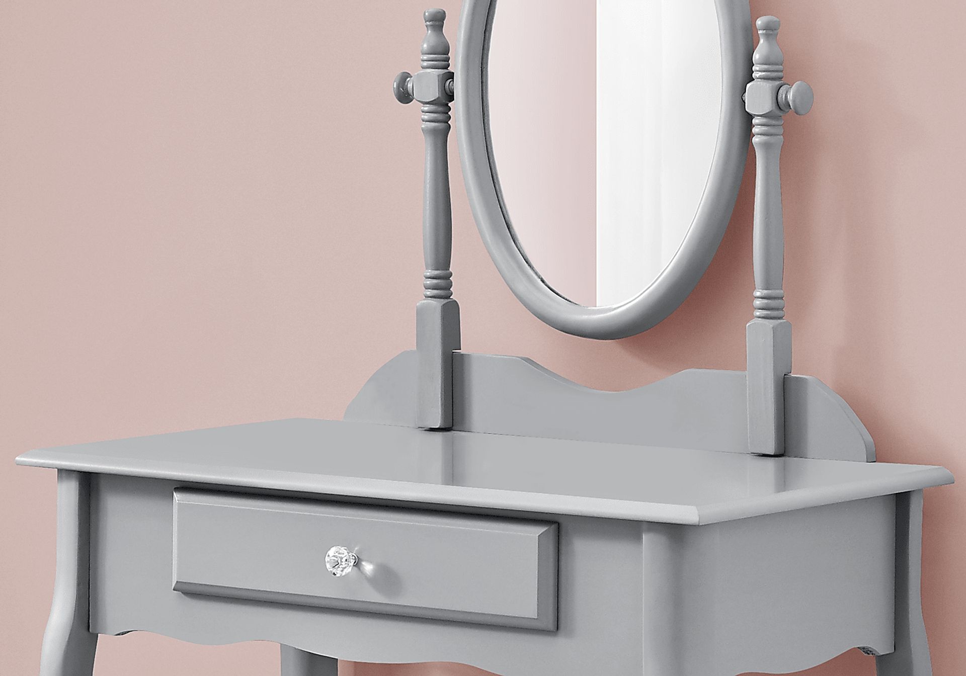 Hassock Gray Vanity Set - Image 2