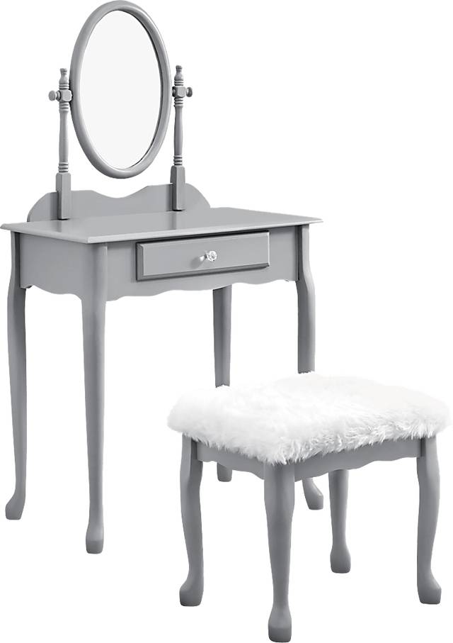 Hassock Gray Vanity Set - Thumbnail - Image 1