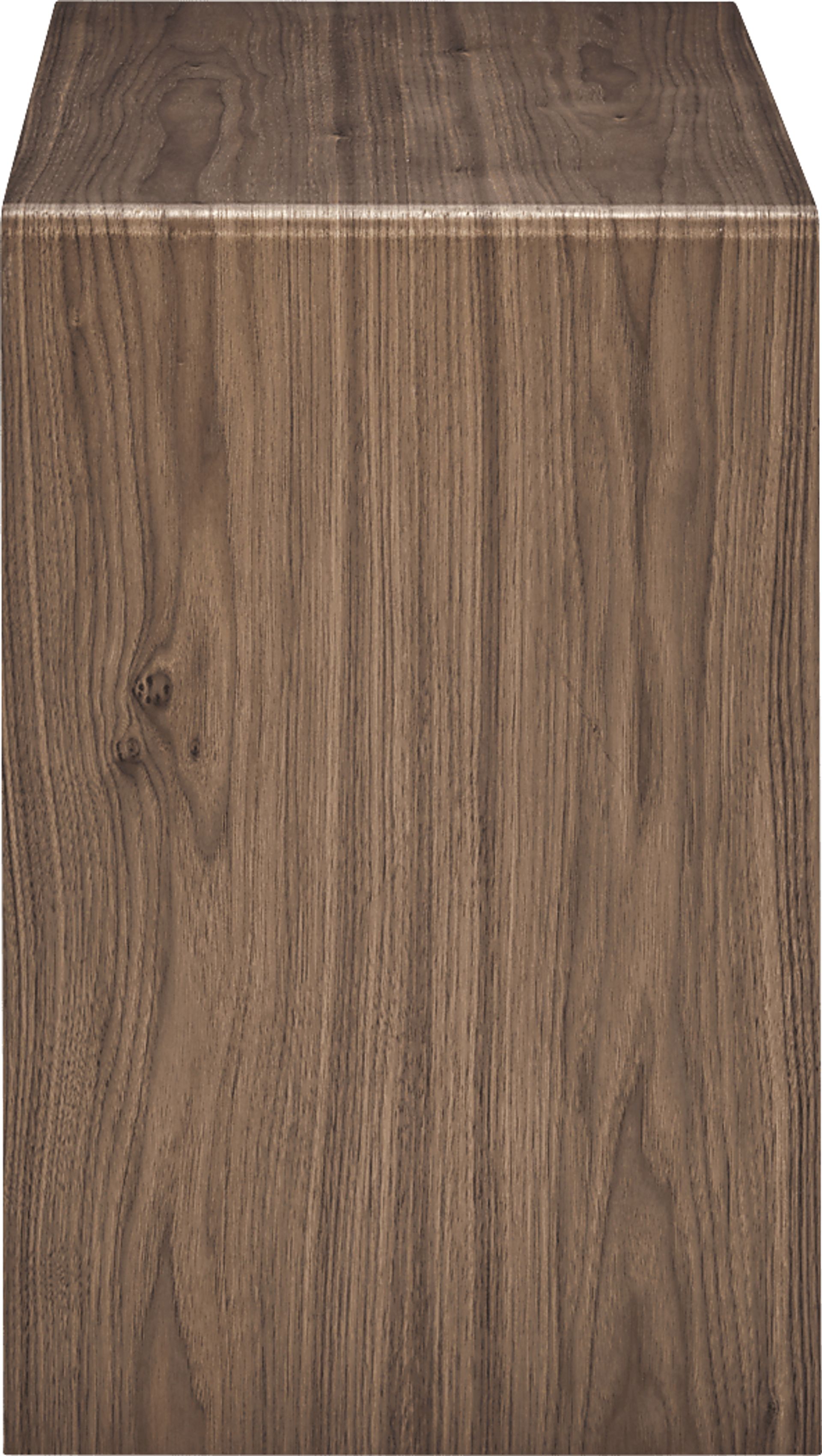 Hatchbar Walnut Brown Nesting End Table, Set of 2 - Image 8