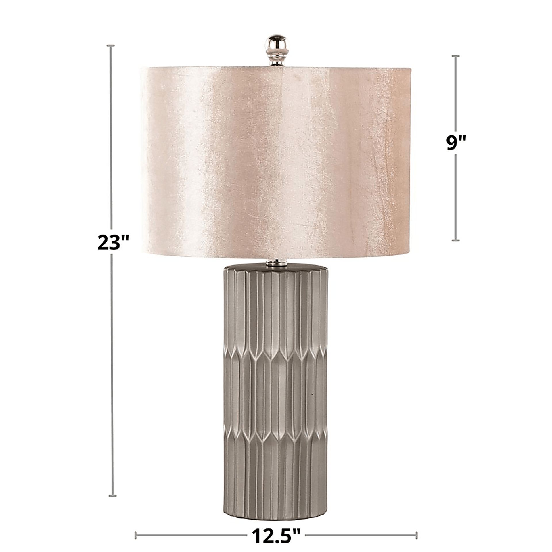 Hatfield Cove Brown Lamp - Image 8