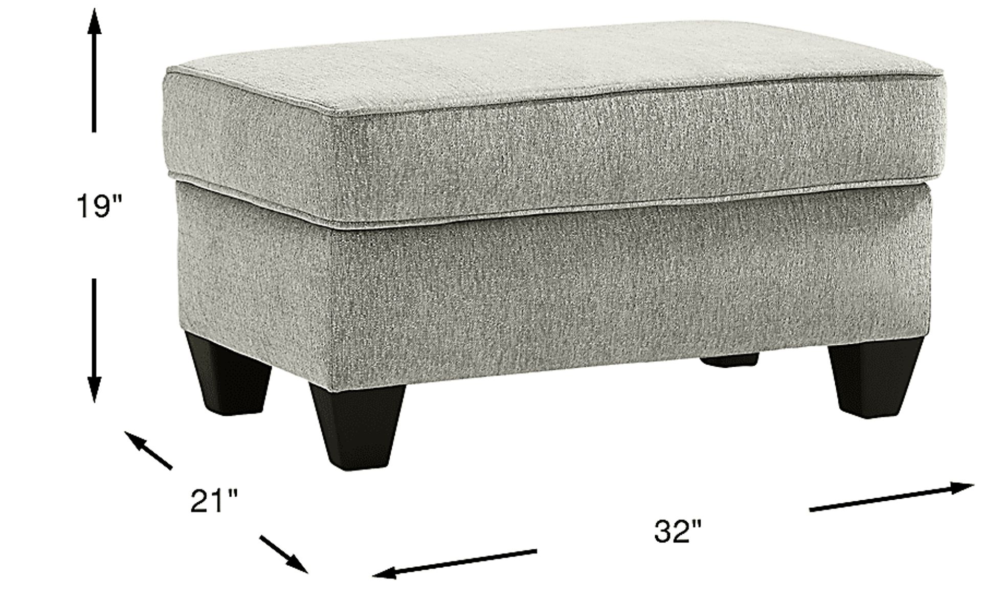 Dimension Image. Please refer to the Dimension Tab on this page for dimension details.