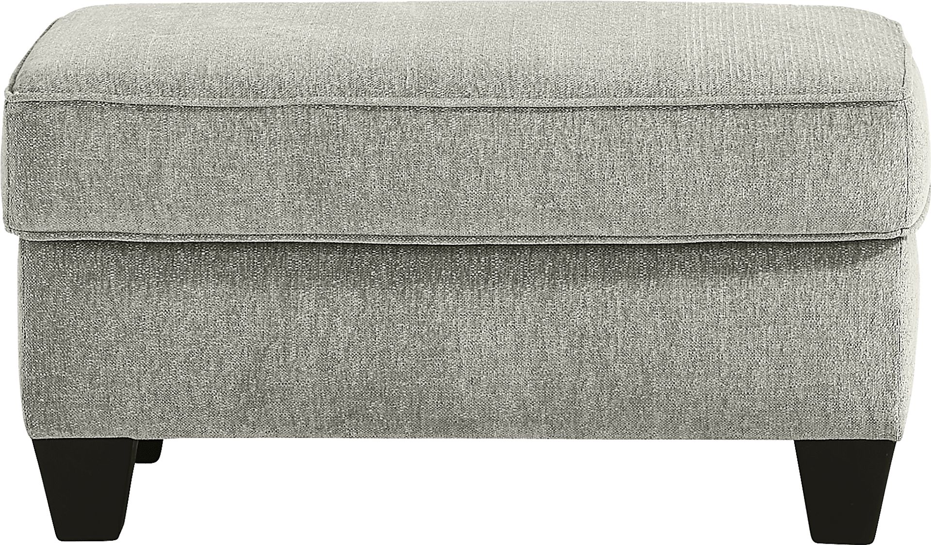 Hathaway Aqua Ottoman - Image 1