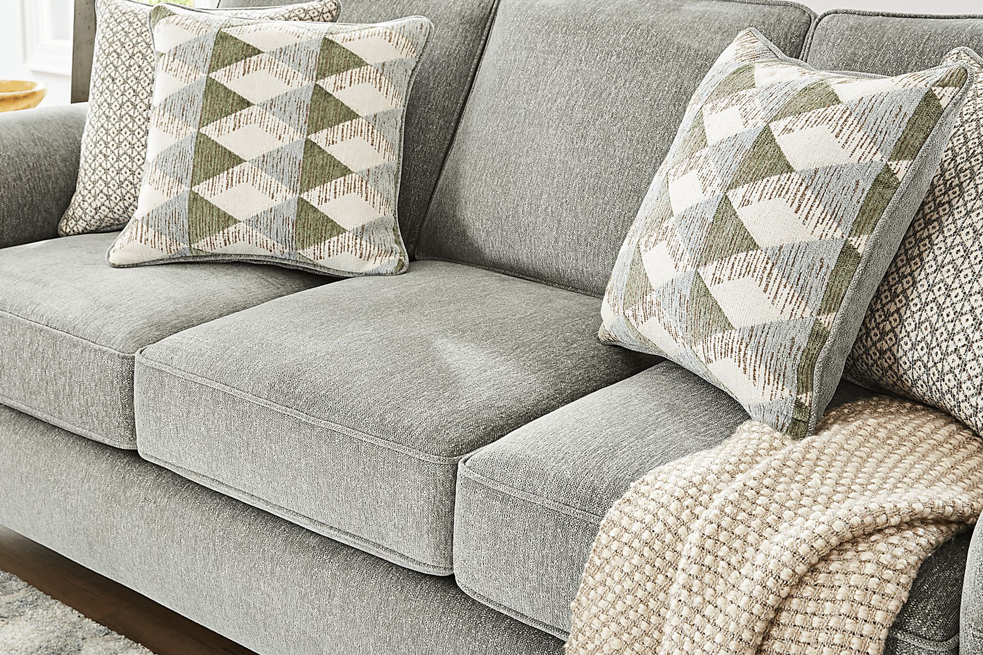 Hathaway Aqua Sleeper Sofa - Image 3