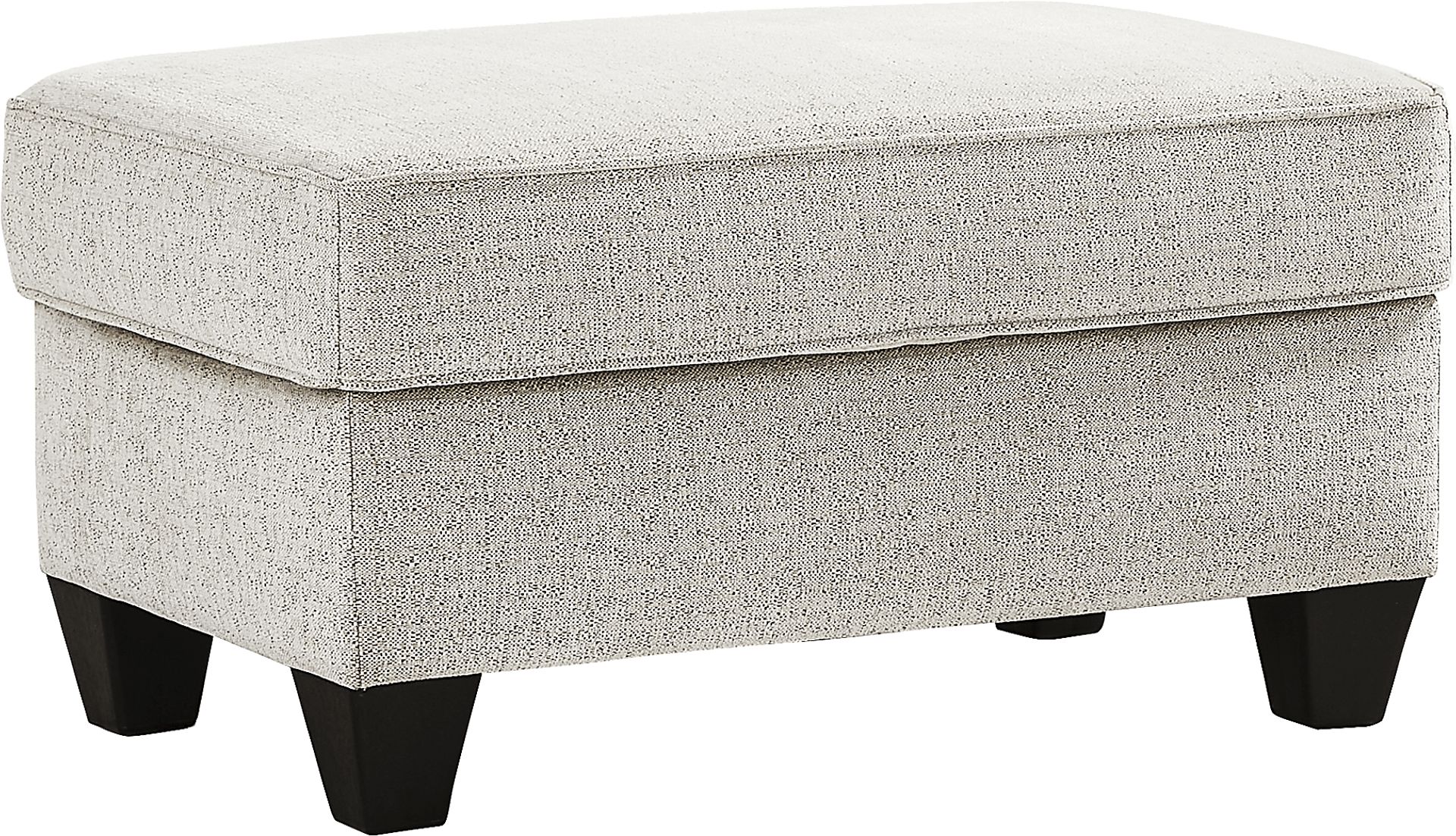 Hathaway Gray Ottoman - Image 2