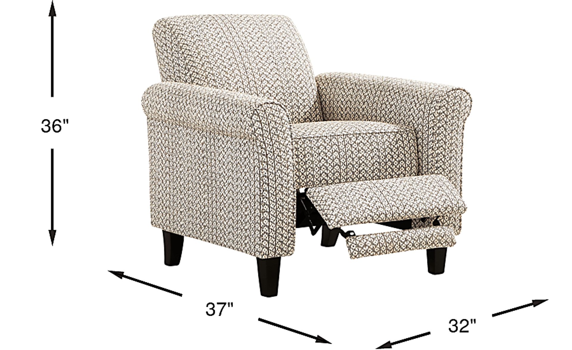 Dimension Image. Please refer to the Dimension Tab on this page for dimension details.