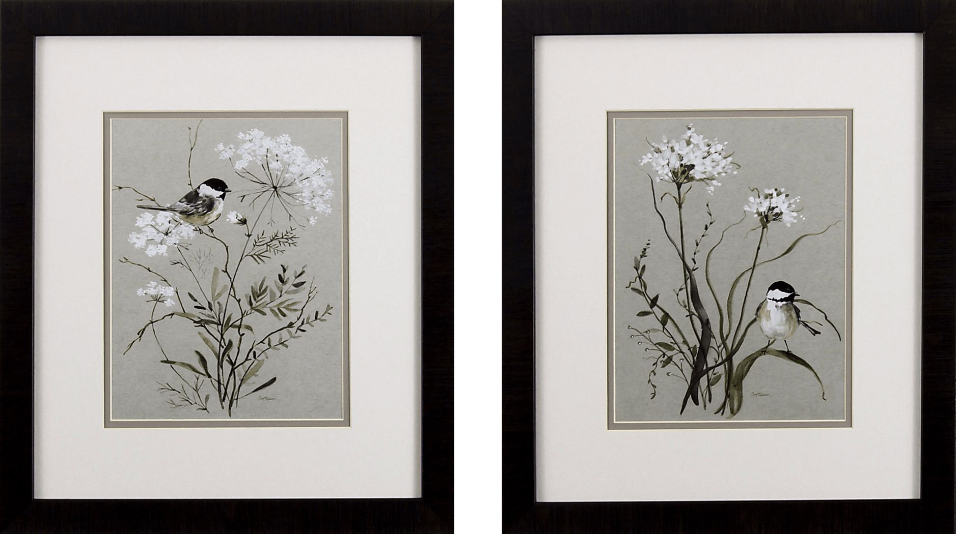 Hathersage Green Artwork, Set of 2