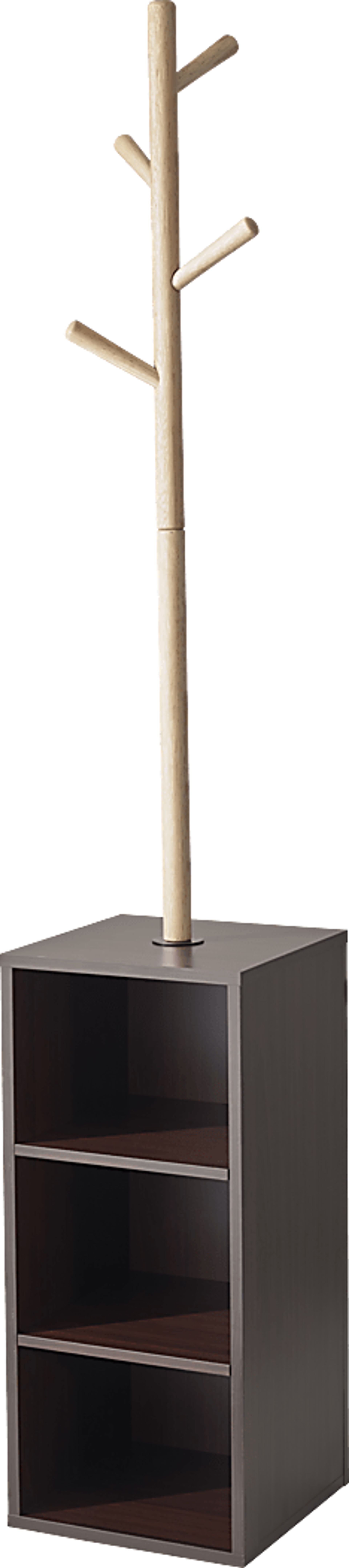 Hathon Walnut Coat Rack - Image 1
