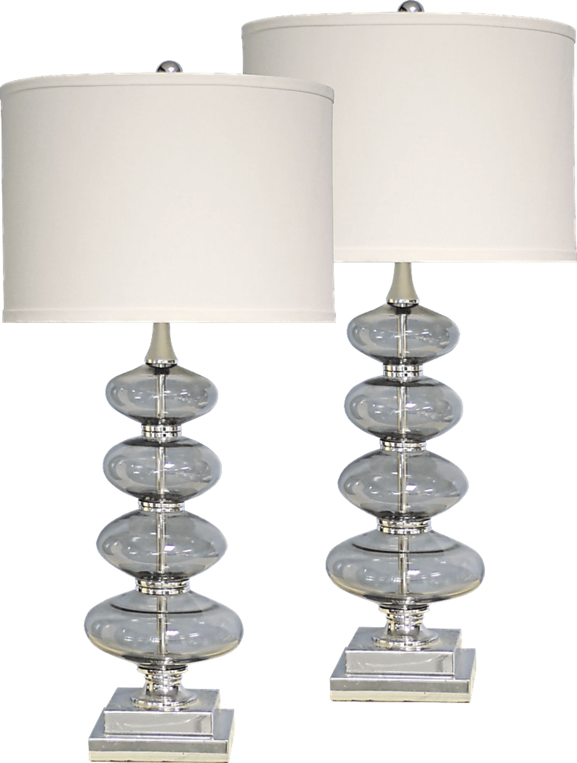 Hatley Smoke Set of 2 Lamps - Image 1