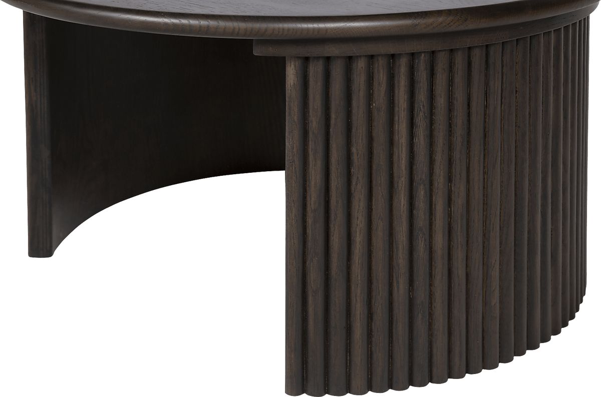 Hatnor Dark Brown Wood Cocktail Table | Rooms to Go