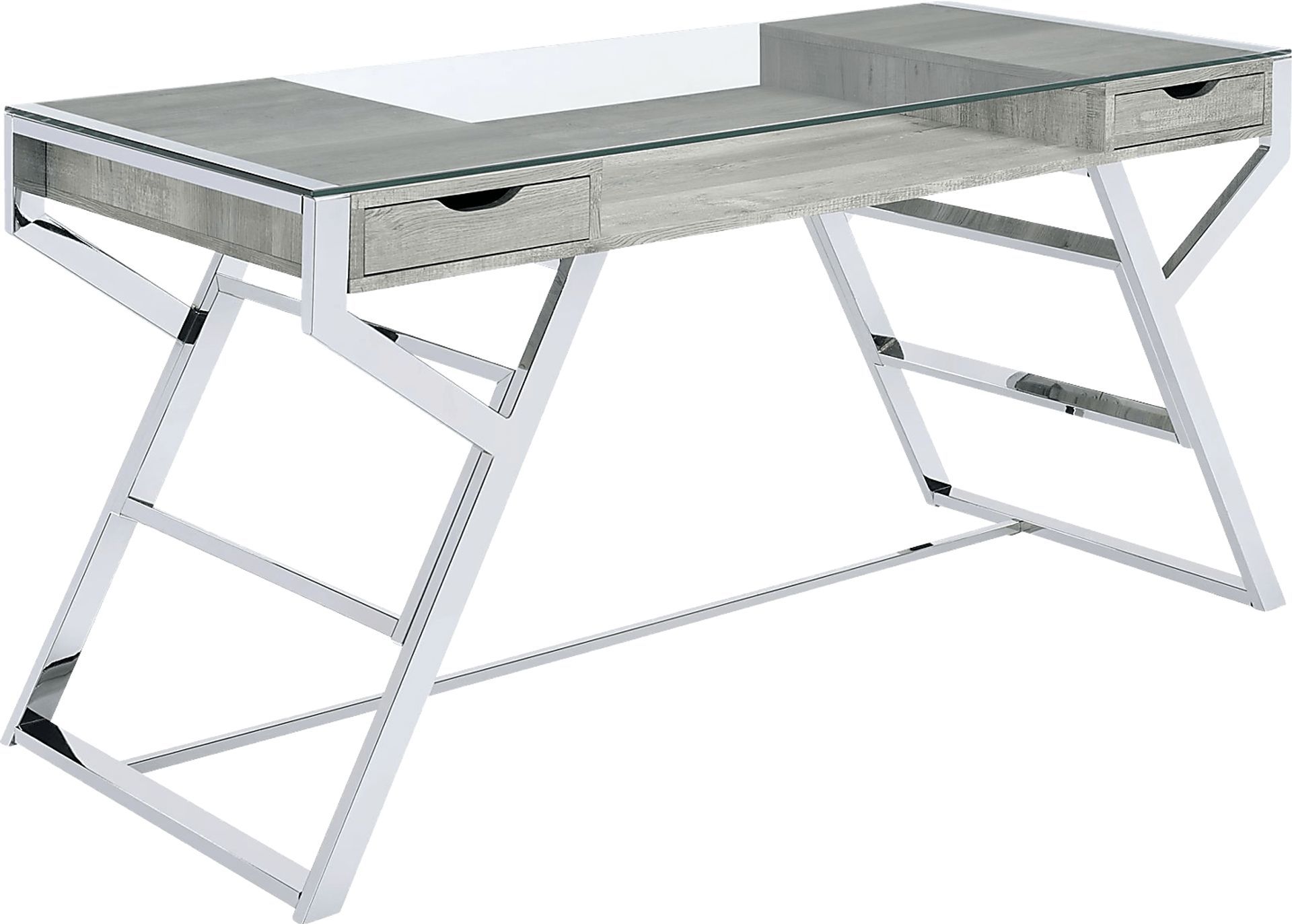 Hattaway Gray Desk - Image 1