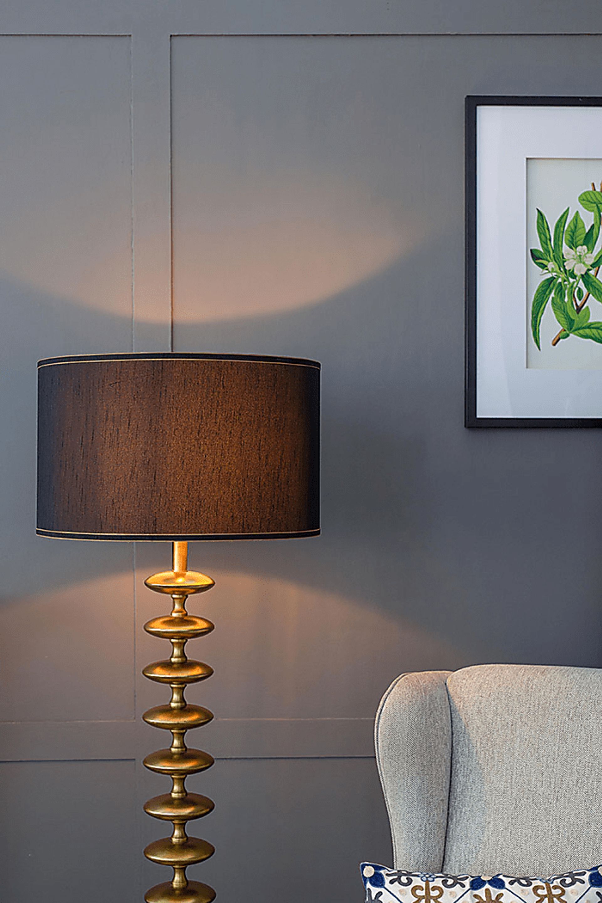 Hatteras Loop Gold Floor Lamp - Image 4
