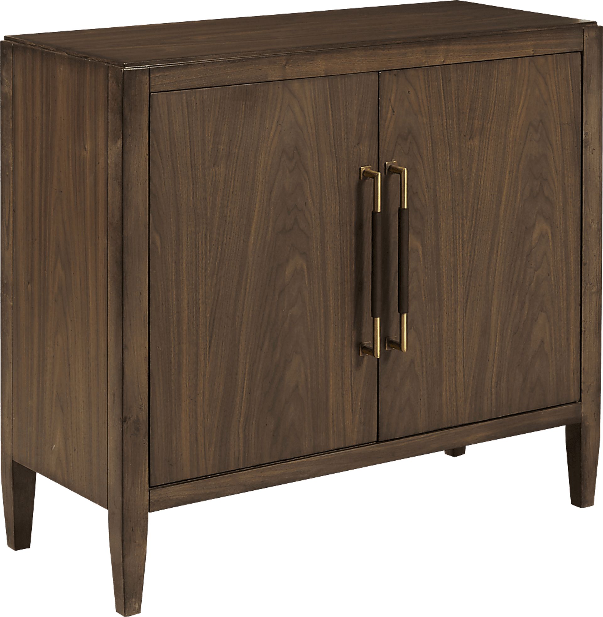 Hattie Way Brown Accent Cabinet - Image 1