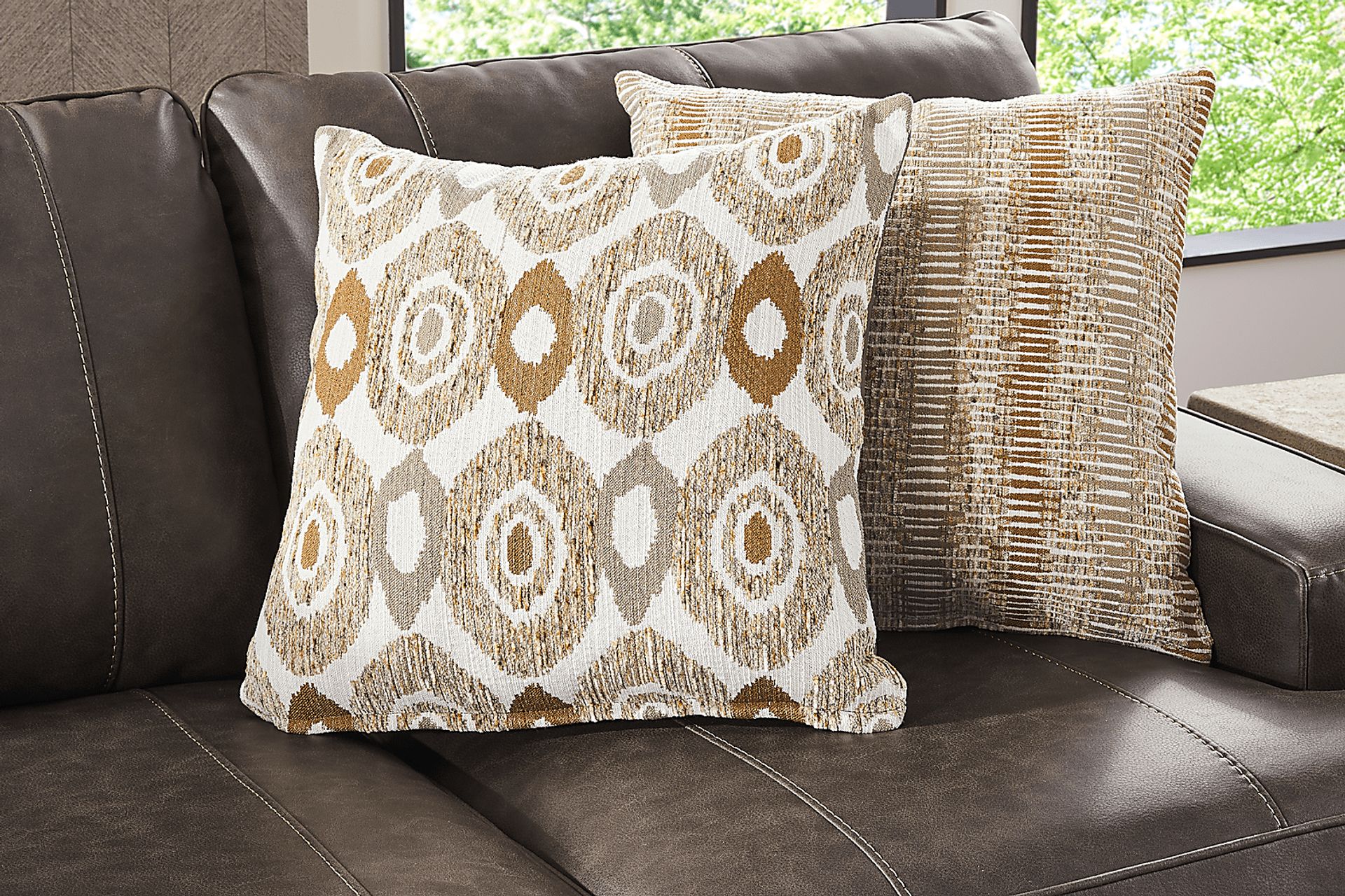 Hattingly Brown Loveseat - Image 3