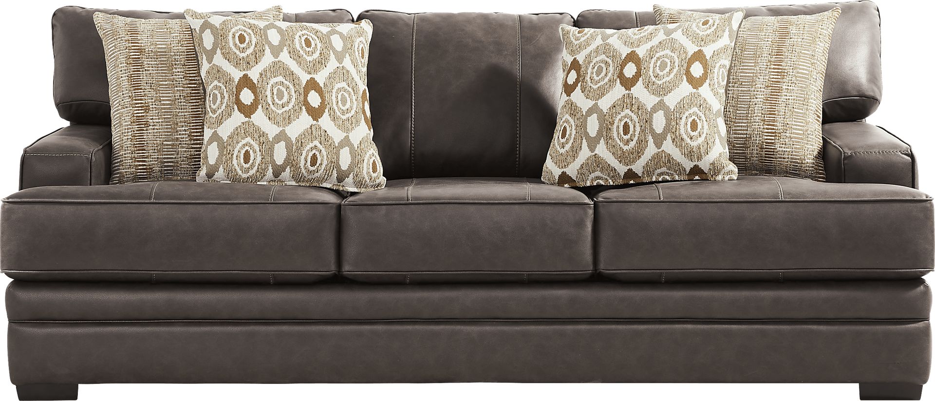 Hattingly Brown Sofa - Image 1