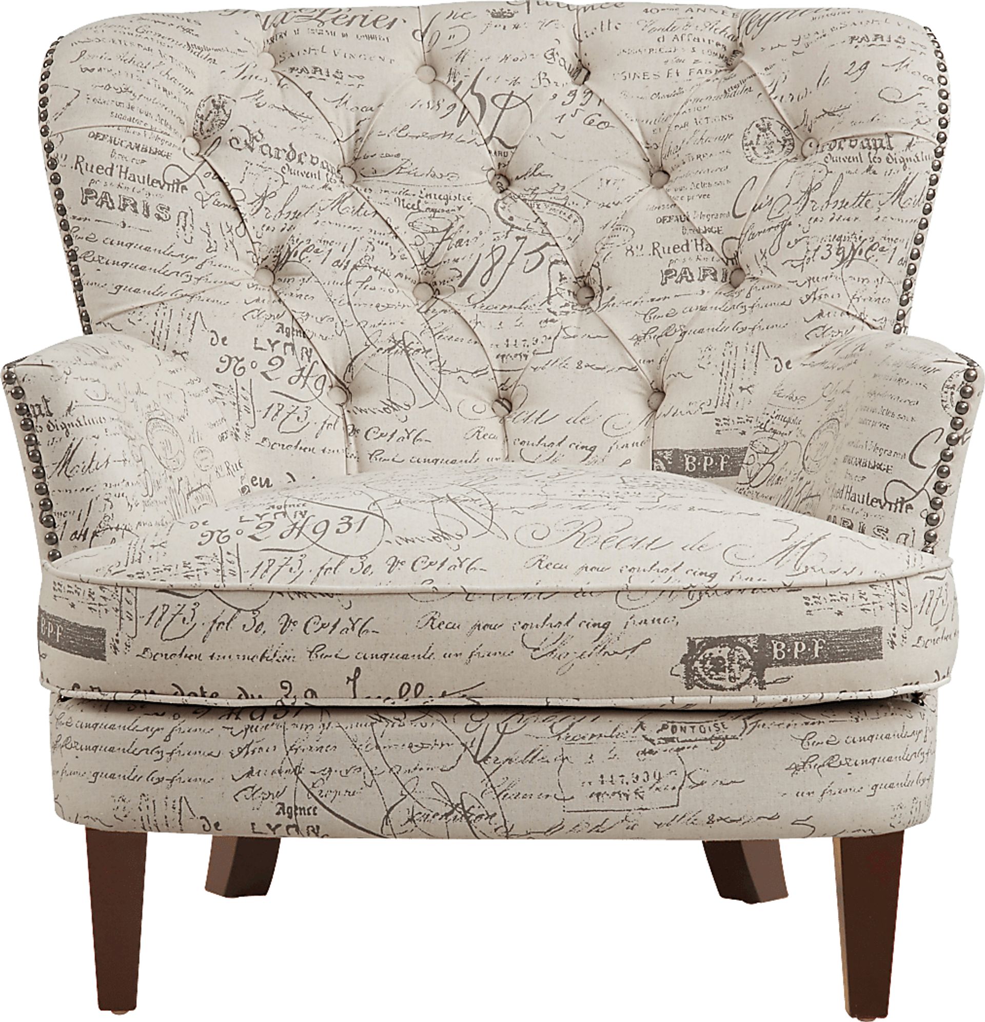 Hauteur White Accent Chair - Image 4