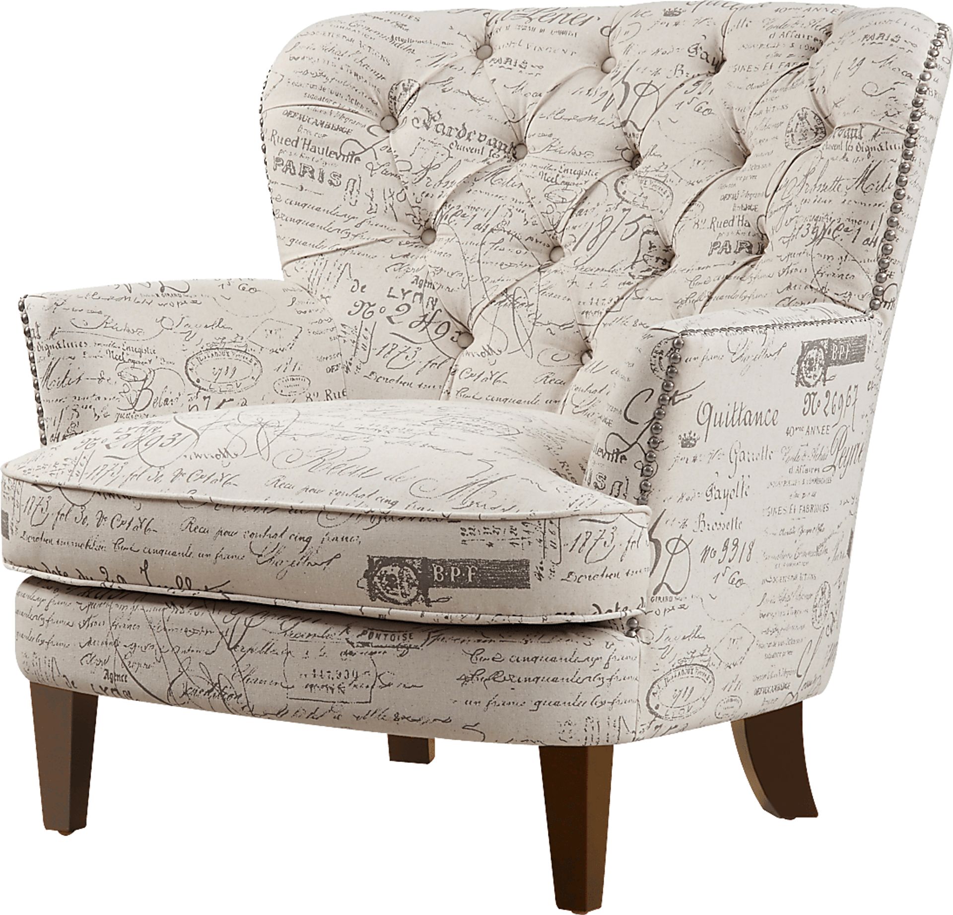 Hauteur White Accent Chair - Image 5