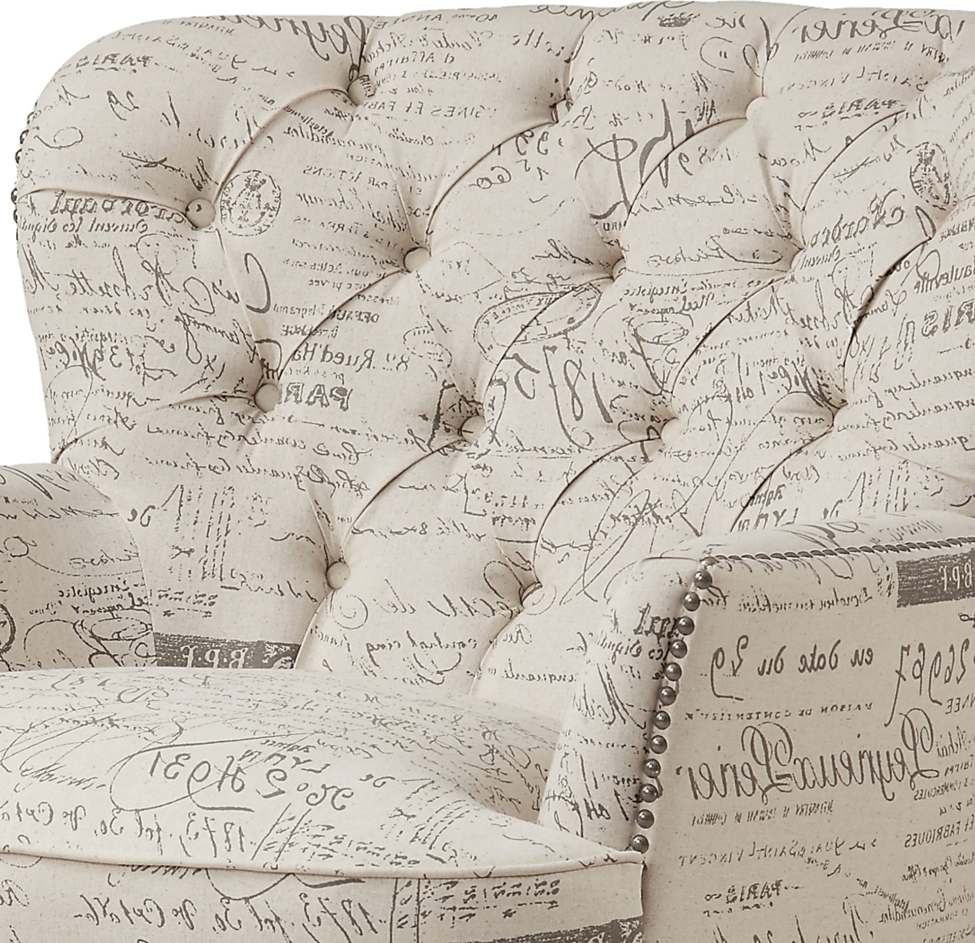 Hauteur White Accent Chair - Image 6