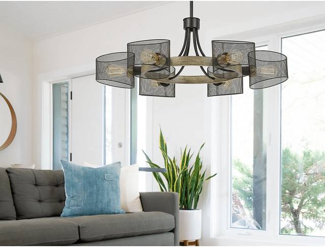 Haven Oaks Place Black Chandelier - Thumbnail - Image 3