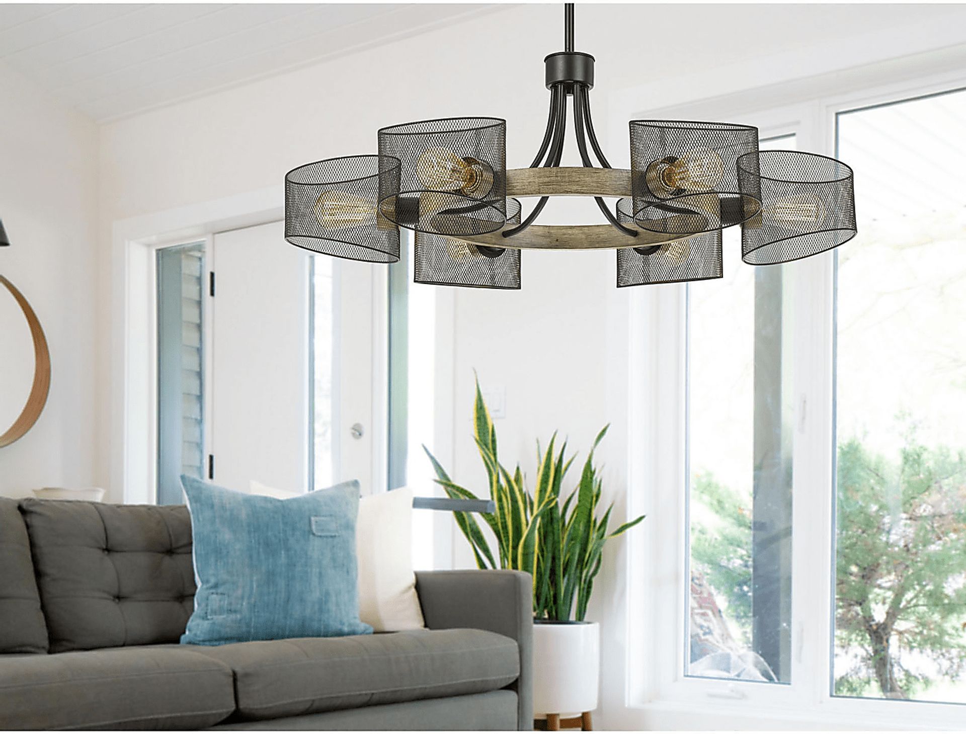Haven Oaks Place Black Chandelier - Image 3