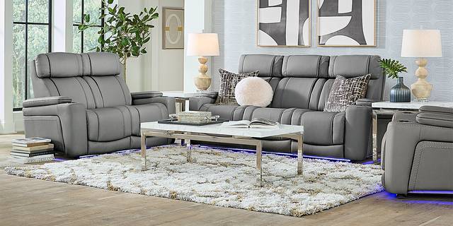 Haven Point Charcoal Loveseat - Thumbnail - Image 2