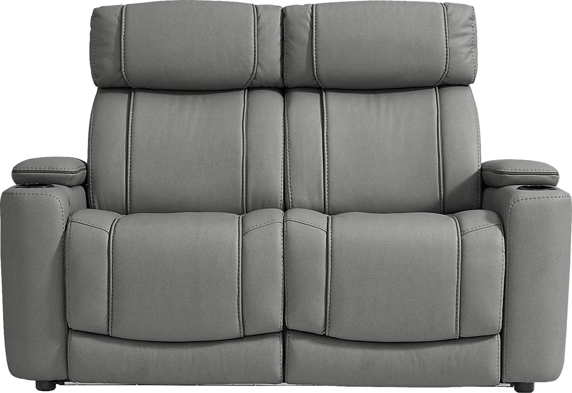 Haven Point Charcoal 5 Pc Living Room with Dual Power Reclining Sofa - Image 11