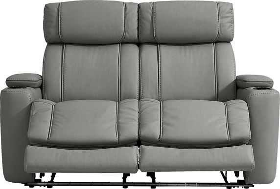 Haven Point Charcoal Reclining Loveseat