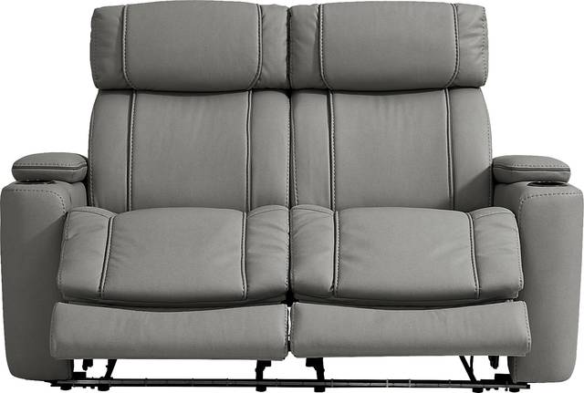 Haven Point Charcoal 2 Pc Reclining Living Room with Dual Power Reclining Sofa - Thumbnail - Image 10