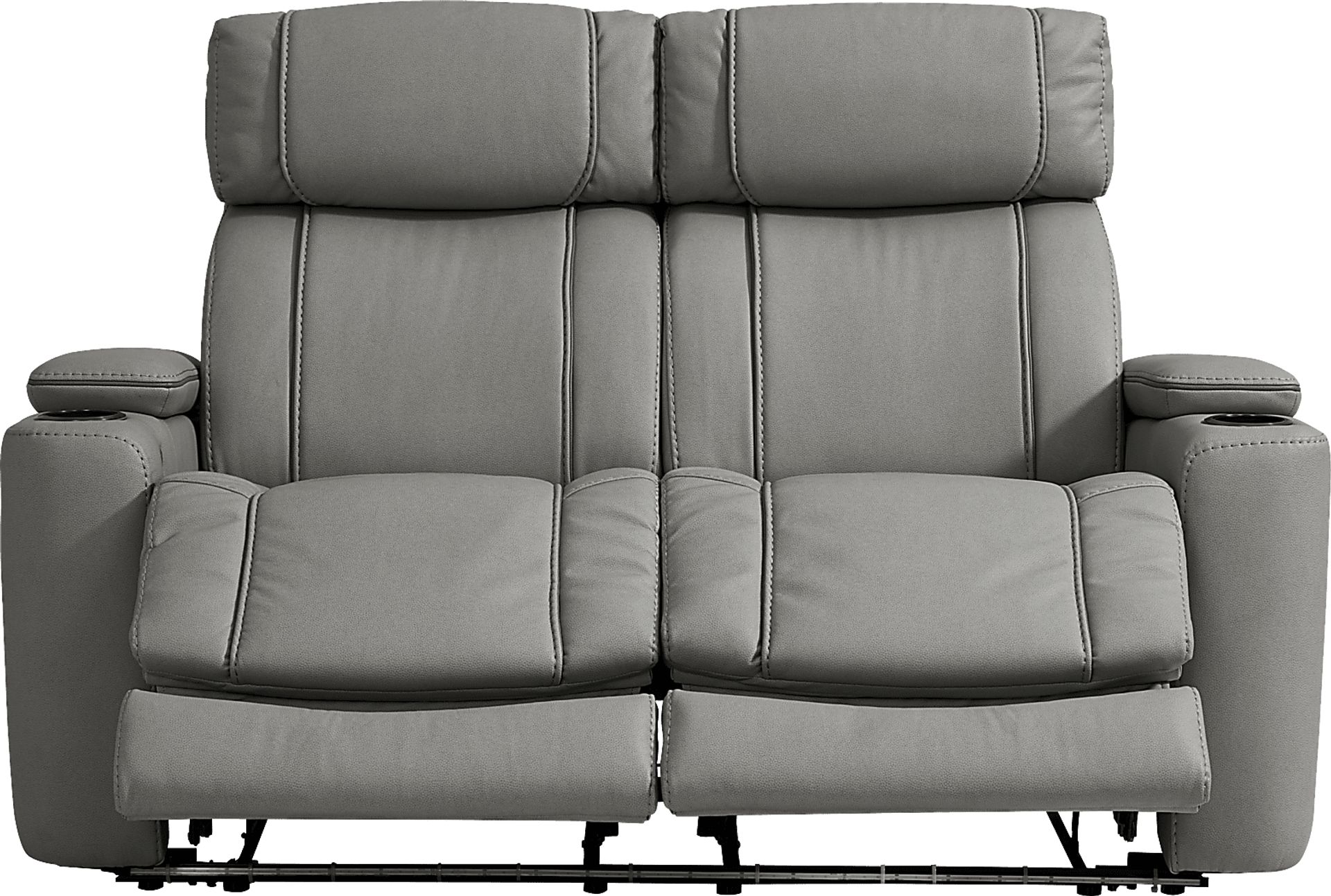 Haven Point Charcoal 2 Pc Reclining Living Room with Dual Power Reclining Sofa - Image 10