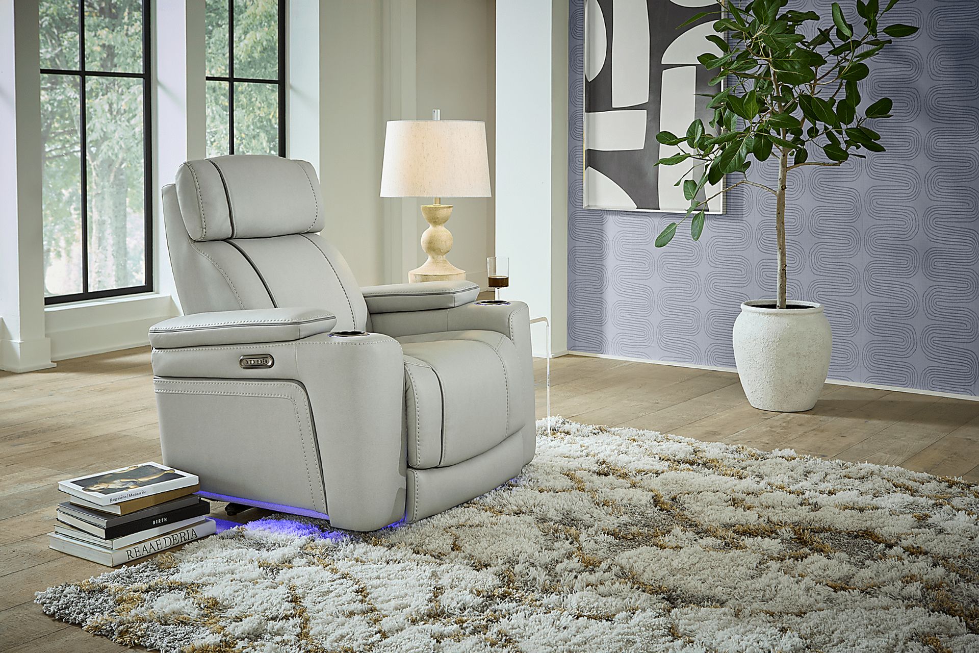 Haven Point Platinum Dual Power Recliner - Image 3