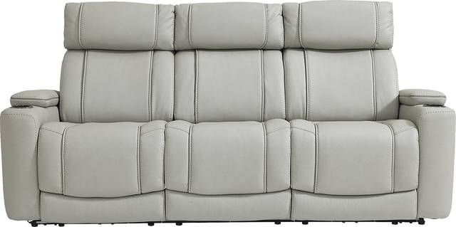 Haven Point Platinum Dual Power Reclining Sofa - Thumbnail - Image 3