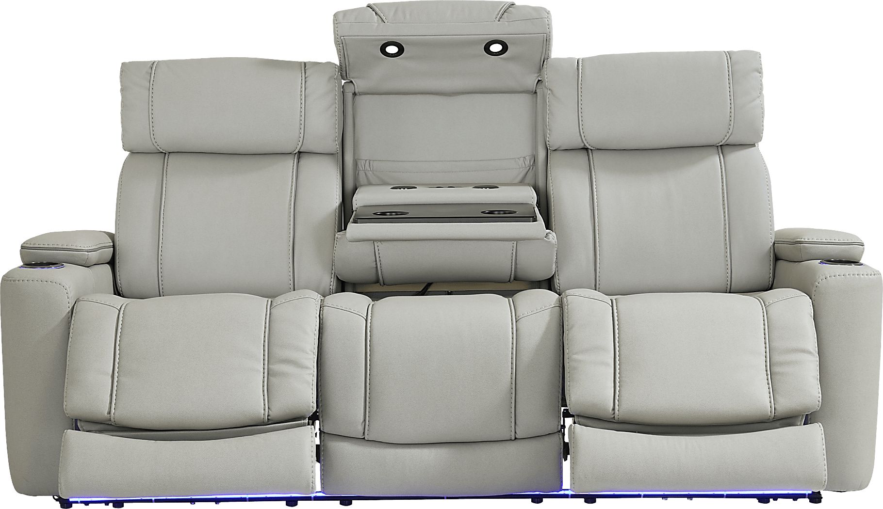 Haven Point Dual Power Reclining Sofa - Thumbnail 2