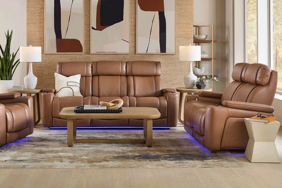 Haven Point 5 Pc Dual Power Reclining Living Room Set