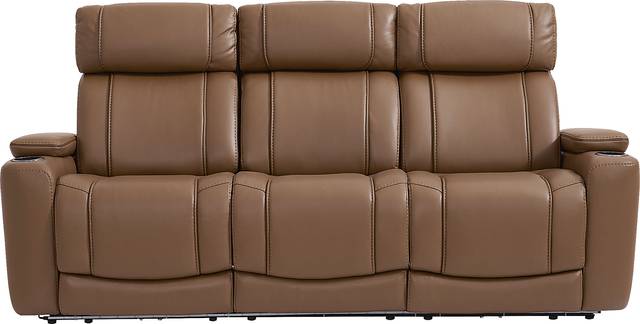 Haven Point Saddle Dual Power Reclining Sofa - Thumbnail - Image 4