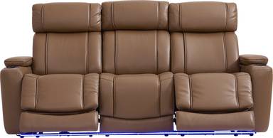 dual power reclining sofa