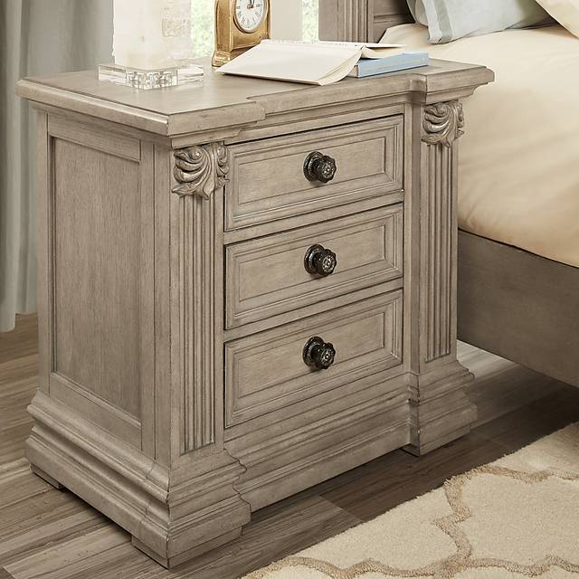 Havencrest Gray 9 Pc Queen Canopy Bedroom - Thumbnail - Image 6