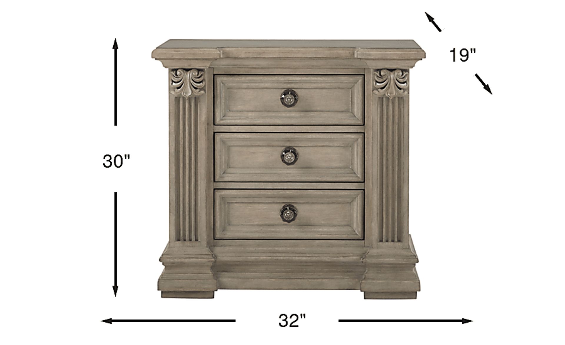 Dimension Image. Please refer to the Dimension Tab on this page for dimension details.