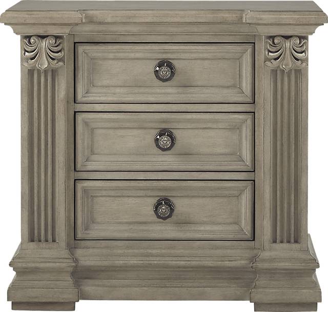 Havencrest Gray 9 Pc Queen Canopy Bedroom - Thumbnail - Image 5