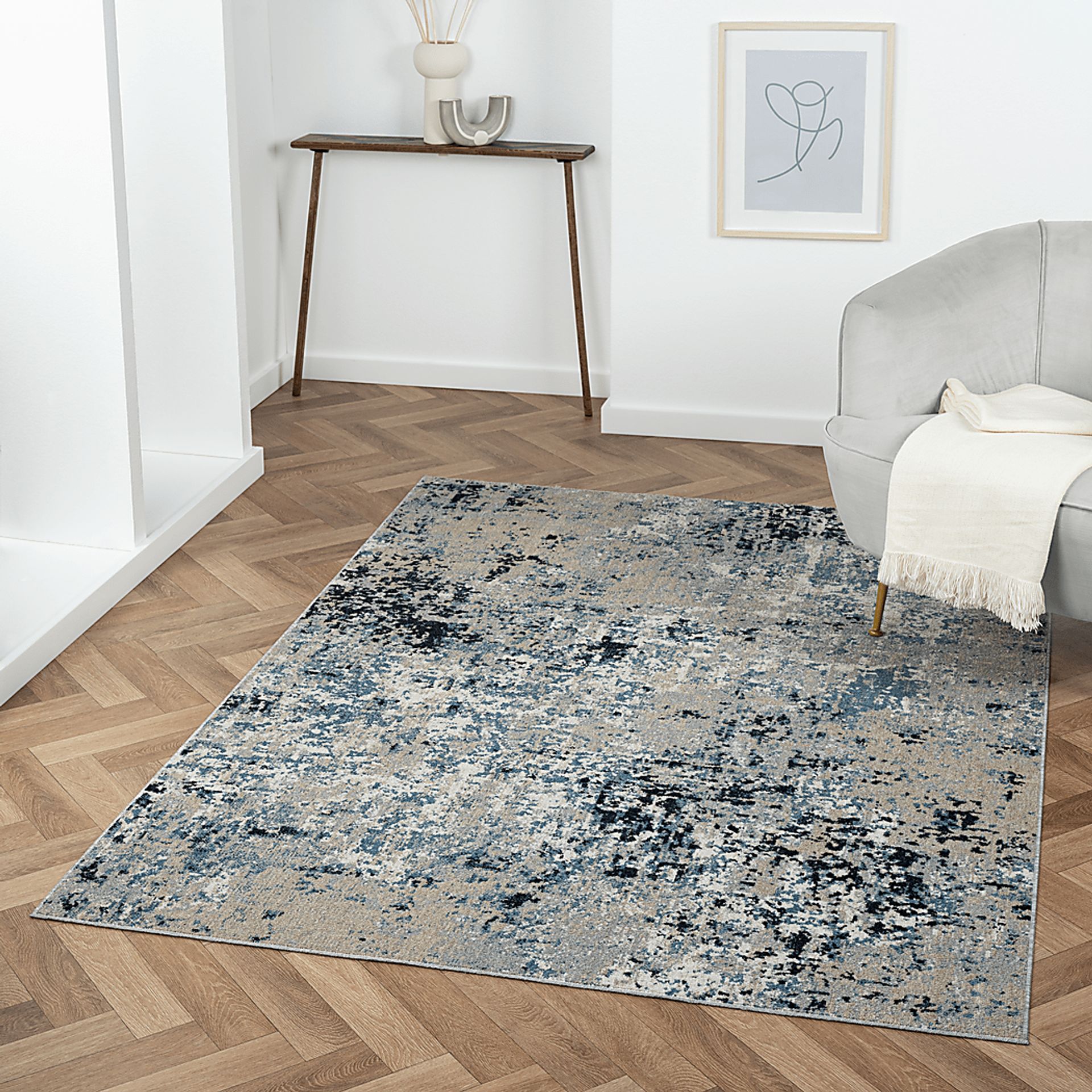 Havenhill Blue 5' x 7' Rug - Image 2