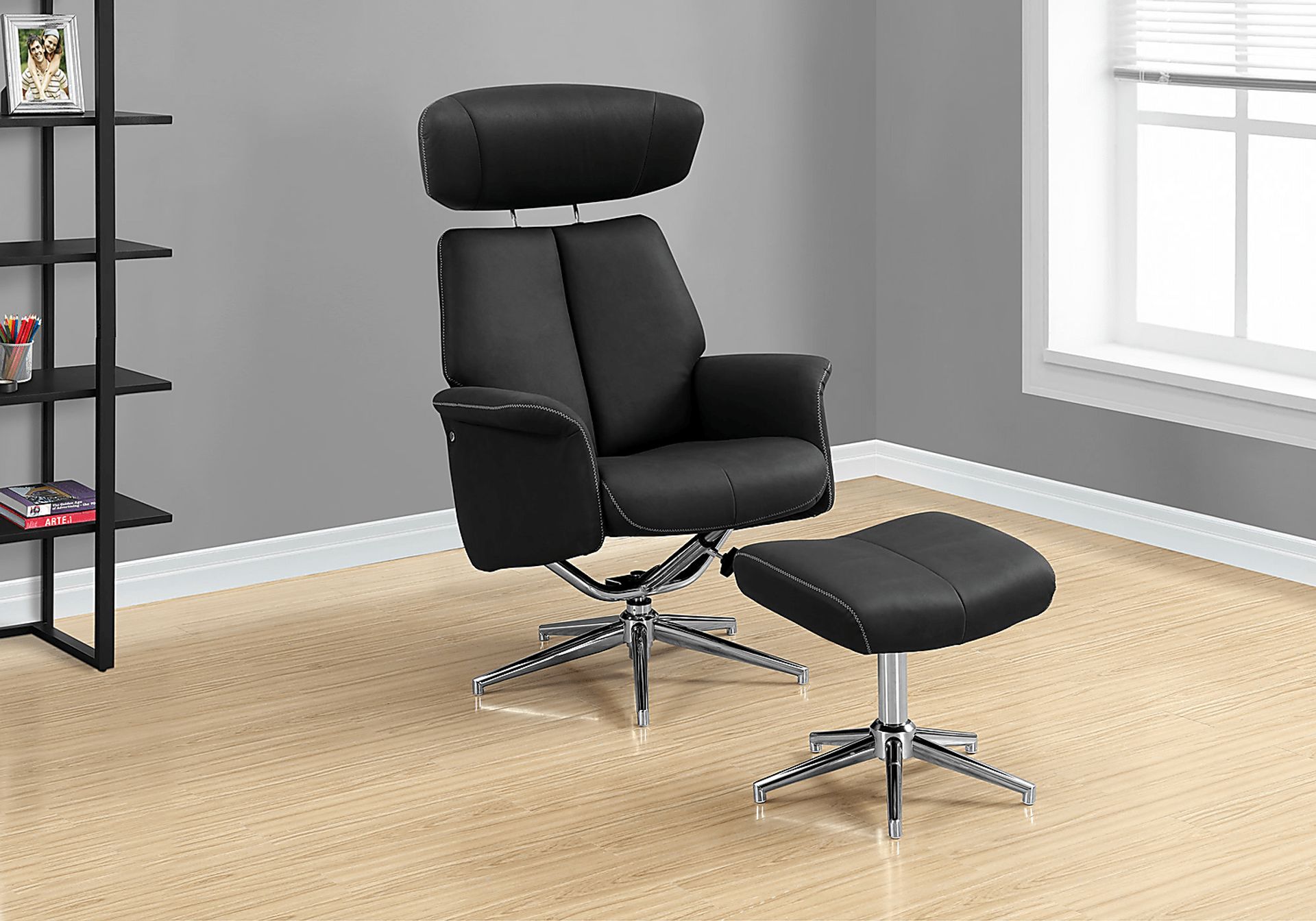 Havenpark Black Accent Chair - Image 2