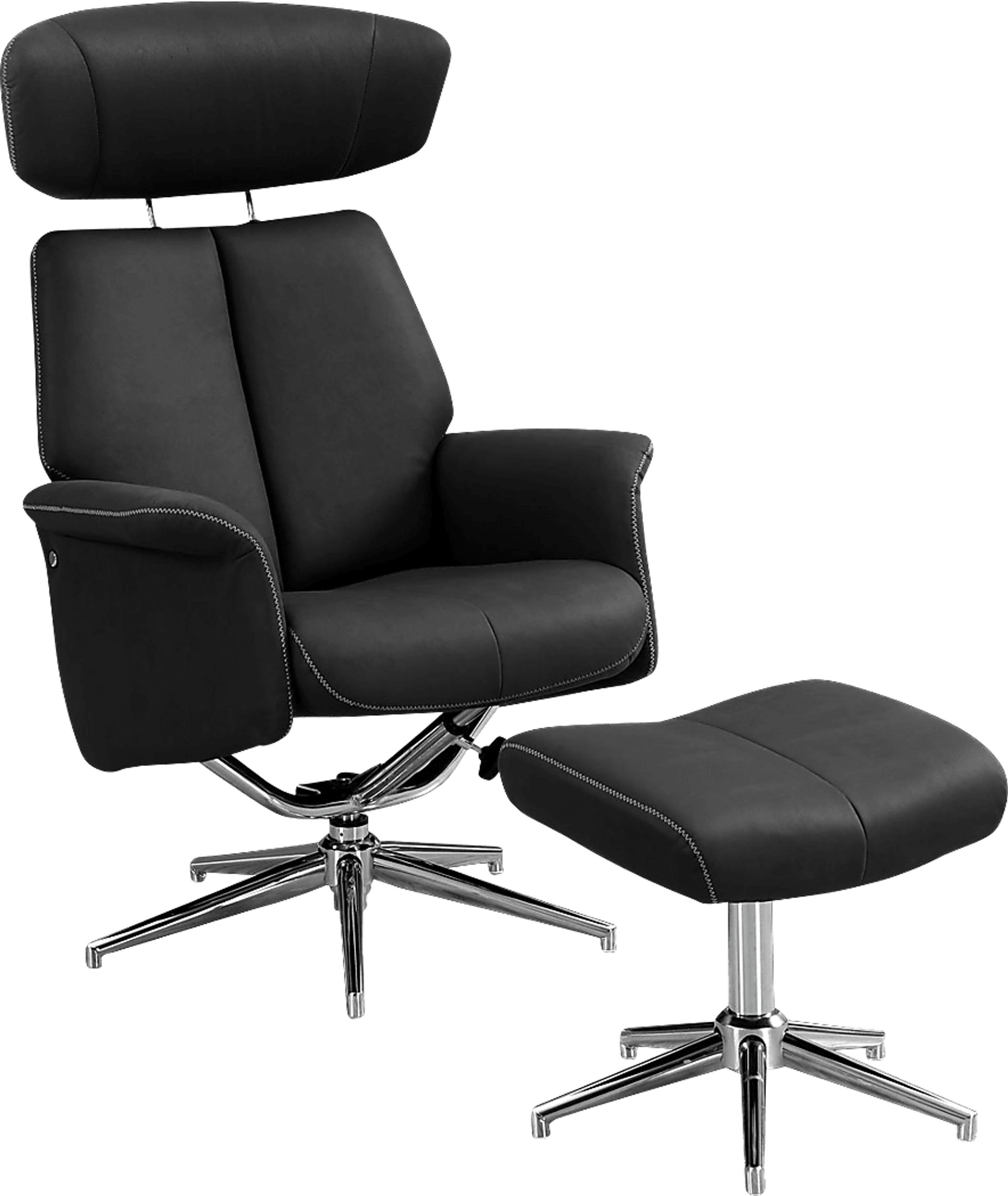 Havenpark Black Accent Chair - Image 1