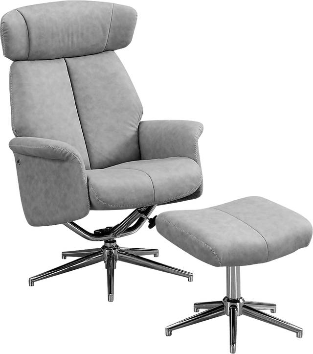 Havenpark Gray Accent Chair - Thumbnail - Image 1