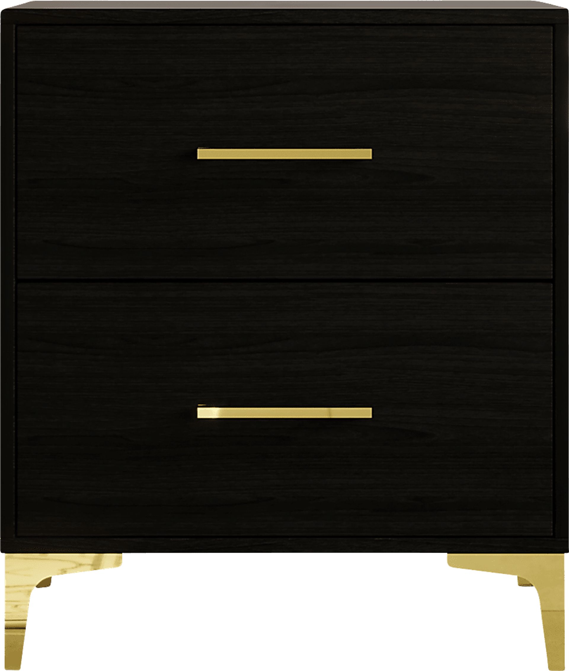 Havenway Black Queen with 2 Nightstands - Image 7