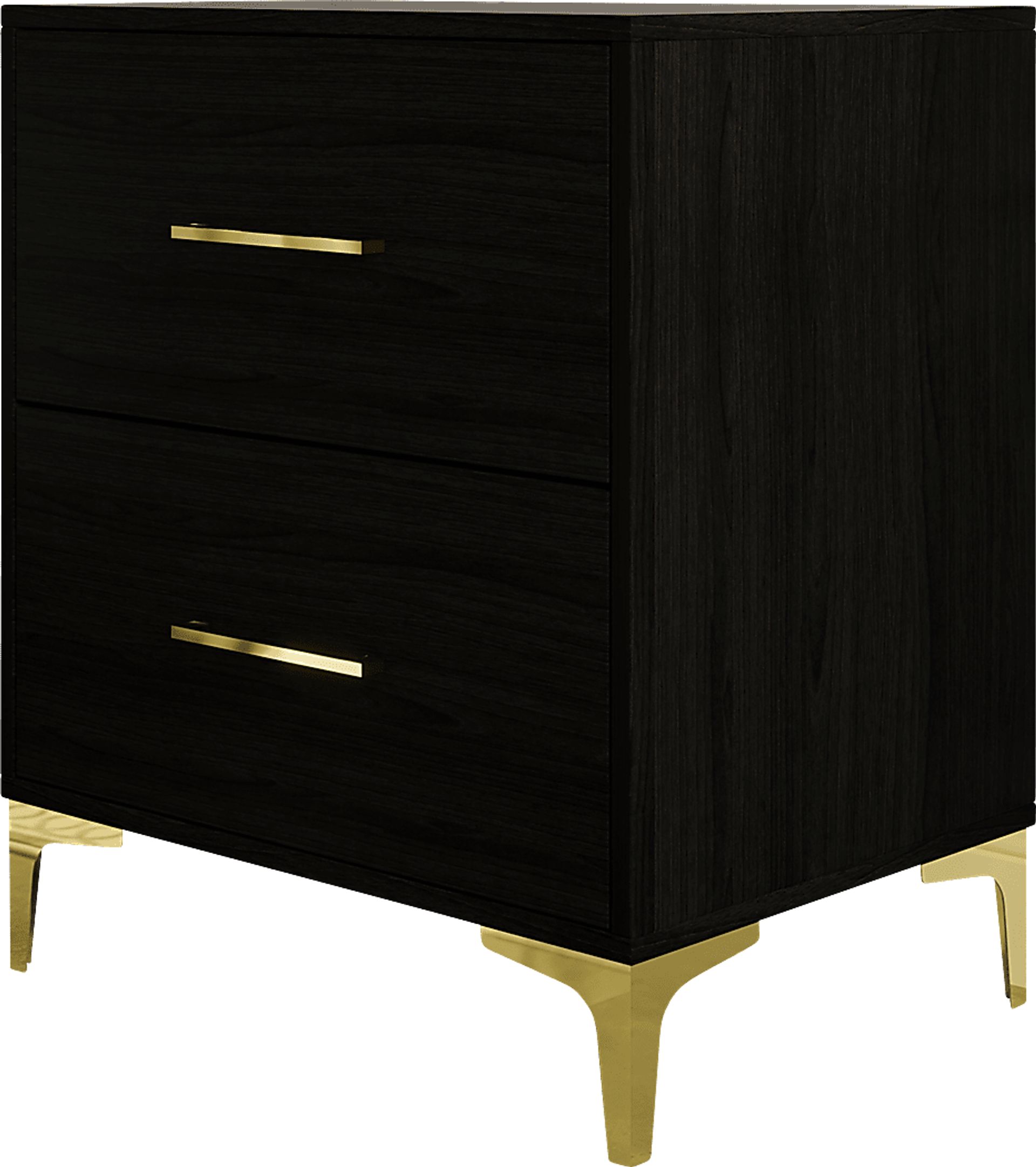 Havenway Black Queen with 2 Nightstands - Image 8