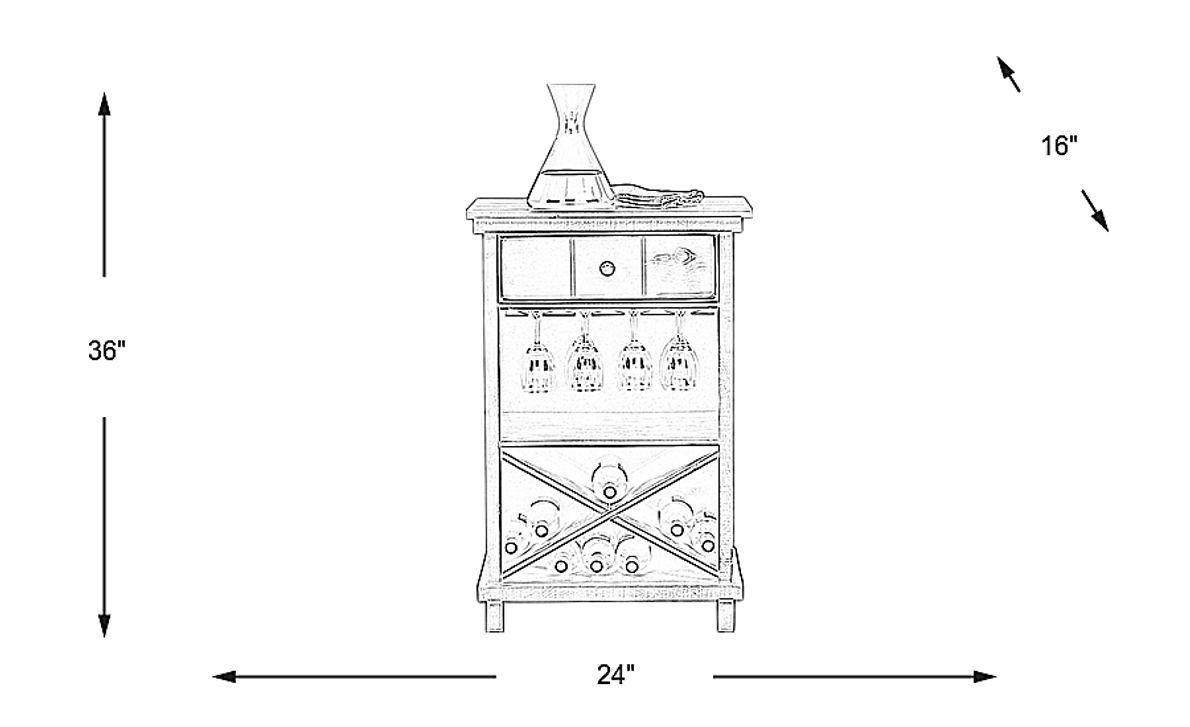 Havenwood Blue Wine Rooms To Go