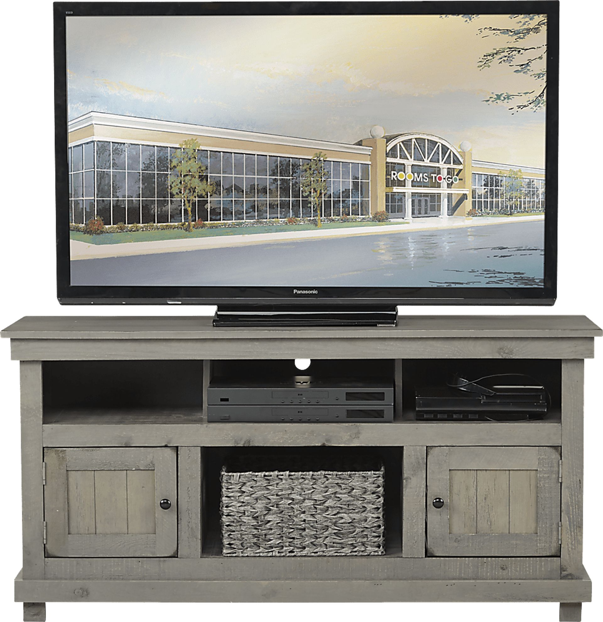 Havenwood Gray 54 in. Console - Image 1