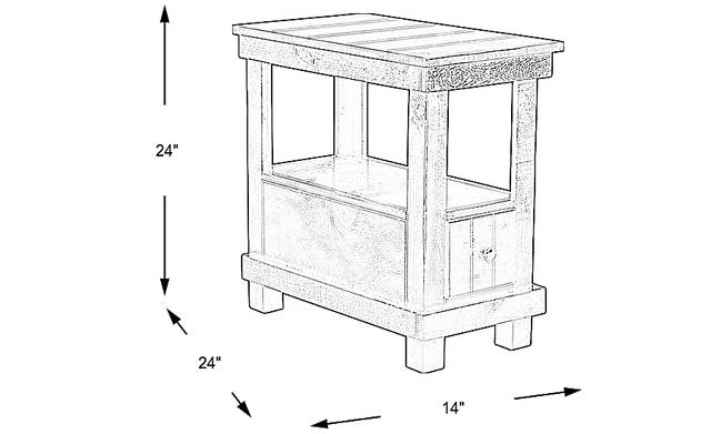 Dimension Image. Please refer to the Dimension Tab on this page for dimension details.