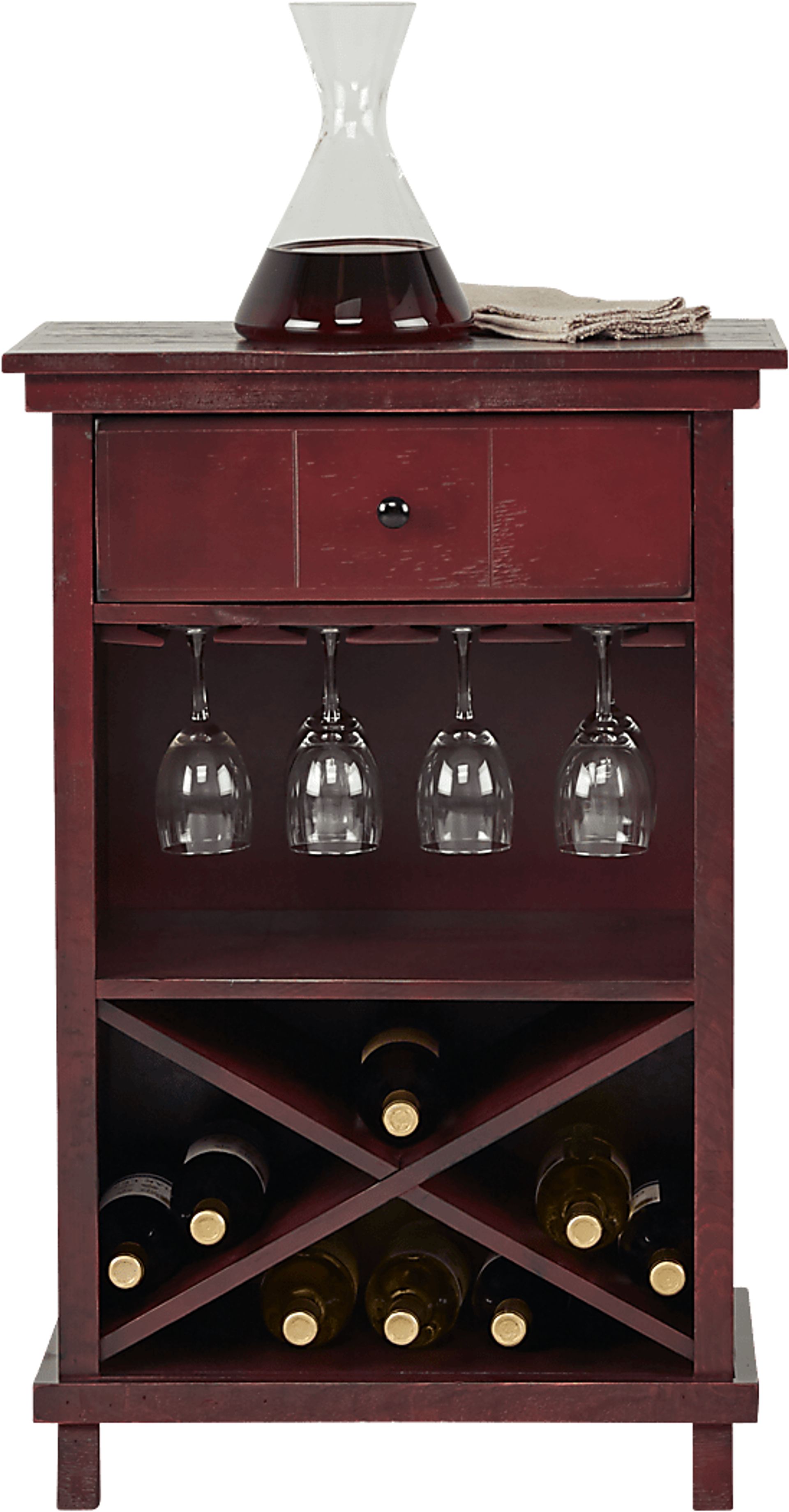 Havenwood Red Wine Cabinet - Image 1