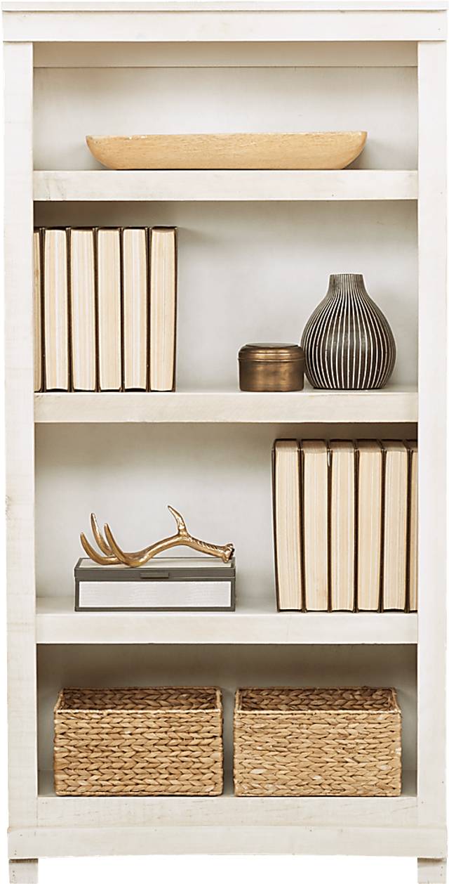 Havenwood White 4 Shelf Bookcase - Thumbnail - Image 1