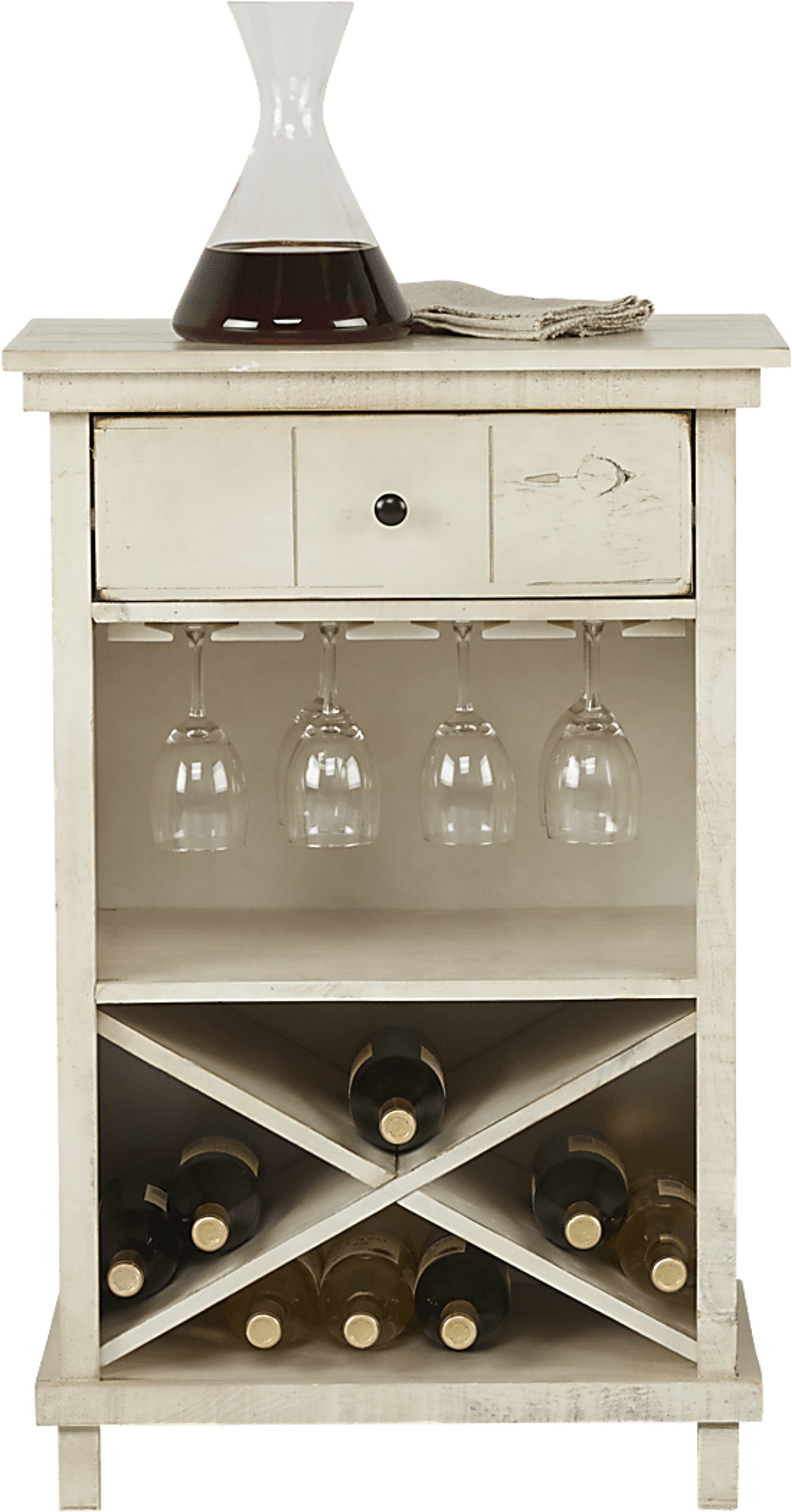 Havenwood White Wine Cabinet - Image 1